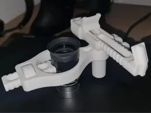 Smartphone holder for telescopes on eyepiece