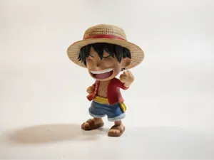 Monkey D Luffy One Piece Chibi Figure
