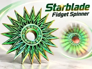 Starblade Fidget Spinner – Bearing Finger Spinner