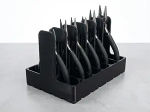 6 Jewelery Plier Rack for Table Gridfinity Fast