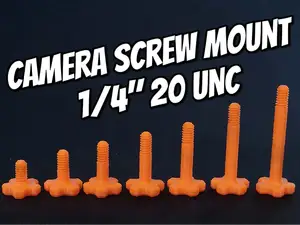 Camera screw 1/4" 20 UNC