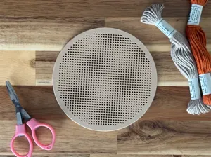 Parametric Circular Cross Stitch Plate