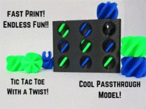 Passthrough Tic Tac Toe (With a TWIST)