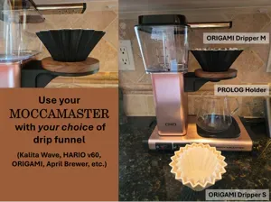 Pour-over Dripper Adapter for MOCCAMASTER