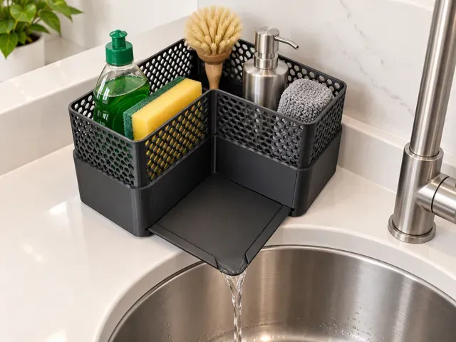 Self-Draining Sink Caddy – Round & Curved Sinks — Фото 2 из 11