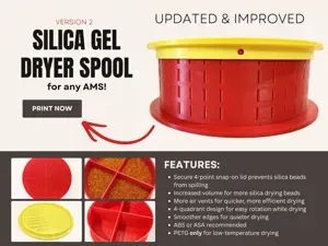 NEW Silica Gel Dryer Spool for AMS 2 Pro & AMS HT