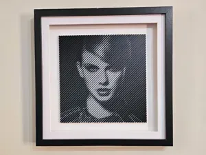 Taylor Swift Halftone Wall Art v1 by Ikonic3D