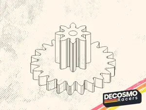 Compound gear 8T 22T (MB-NB-CG8T22T-V1)