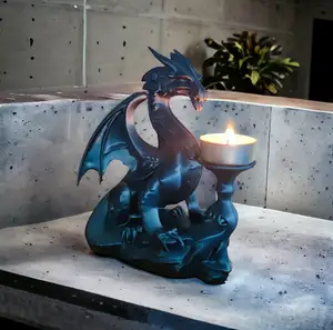 Dragon Candle Holder - Guardian of the Flame