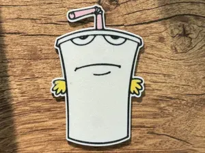 Shake Aqua Teen Magnet (8x3mm magnets)