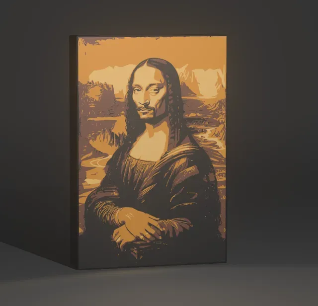 Lightbox - Nightlamp Snoop Lisa! — Image 5 of 5