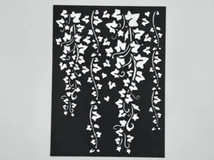 Ivy Vines Stencil Craft Template