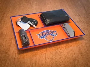 NEW YORK KNICKS ~ NBA EDC Dump Tray Organizer