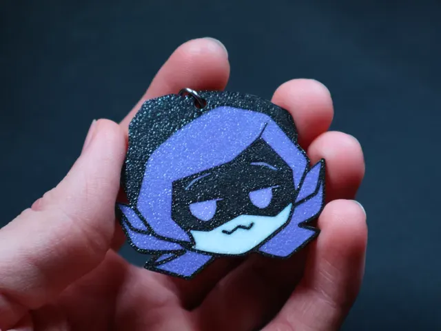 Uzi Keychain Murder Drones Glitch pin — Фото 4 из 5