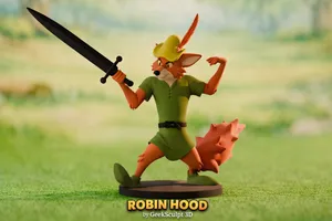 Robin Hood Fox Stylized Figurine