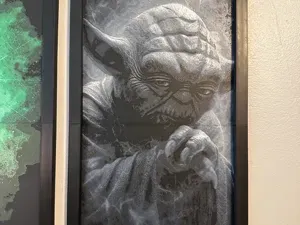 Yoda 2-piece Hueforge