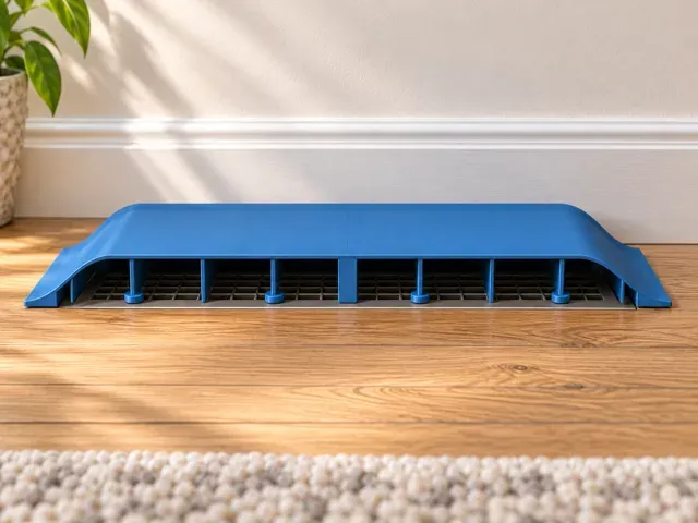 Low-Profile Floor Vent Deflector (13.5 x 7.5 in) — Image 3 of 4