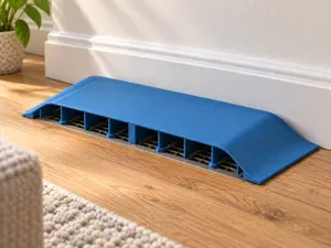 Low-Profile Floor Vent Deflector (13.5 x 7.5 in)