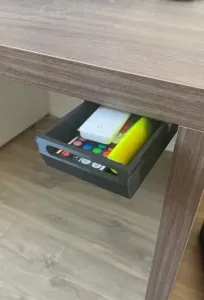 Modular Under-Desk Drawer – No Desk Clutter
