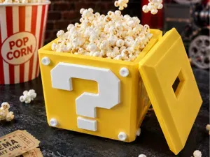 Bucket PopCorn Super Mario Mystery Box NO AMS
