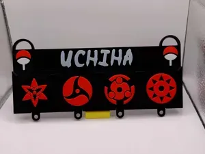 Uchiha Clan Sharingan Wall Mounted Key Holder