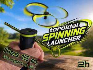 toroidal spinning launcher