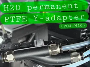H2D interner Y-Adapter für PTFE (PC4-M10)