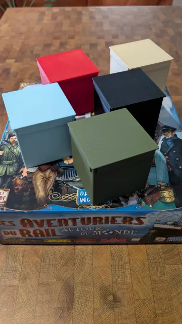 Boite de rangement pions aventurier du rail — Фото 3 из 9