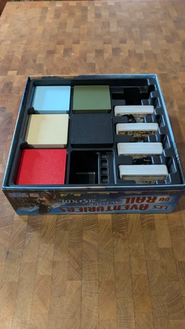 Boite de rangement pions aventurier du rail — Фото 2 из 9