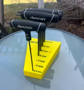 Husky Metric T-Handle Wrench Stand