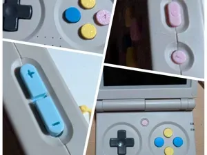 Anbernic RG35XXSP Face and Side Buttons