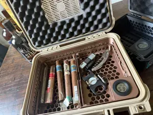 Apache 2800 Travel Humidor - Hex Vented Basket