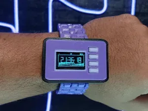 DIY Smartwatch Gehäuse für ESP32-C3 & 0,96" OLED