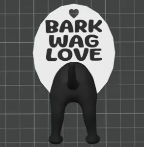 Dog Tail Hook, Dog Leash Holder