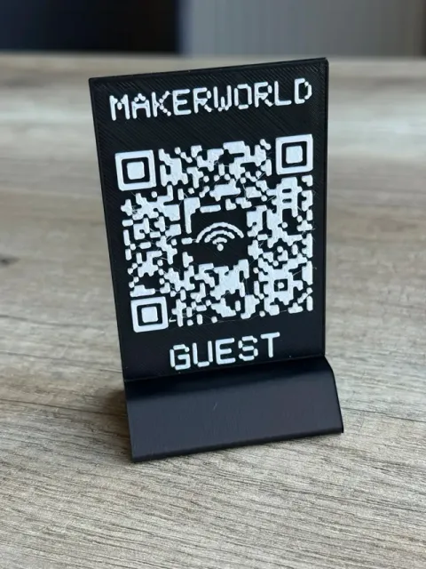WiFi QR Code Generator - Parametric Mounts — Фото 2 из 5