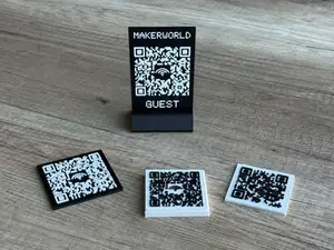 WiFi QR Code Generator - Parametric Mounts