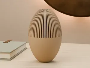 Julian | Nordic Two-Tone Modern Geometric Vase