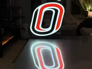 Omaha Mavericks "O" LED Light Box