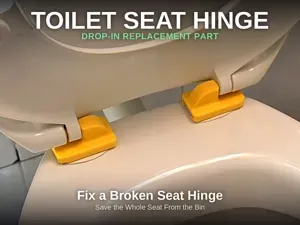 Toilet Seat Hinge Repair Replacement Part - ABS
