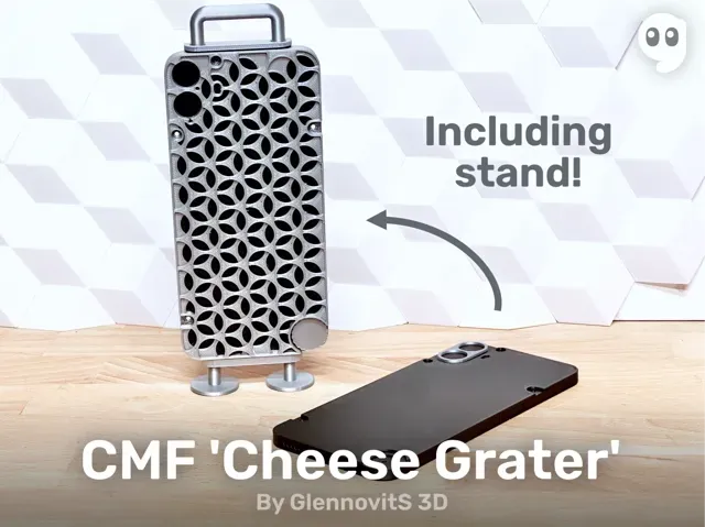CMF Cheese Grater (Mac Pro inspired phone cover)