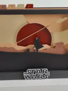 The Mandalorian Shadow Box (A)
