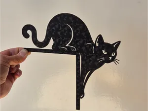 Wall Deco Door Corner CAT