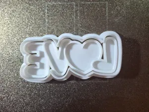 Love Heart Cookie Cutter – Valentine's Design