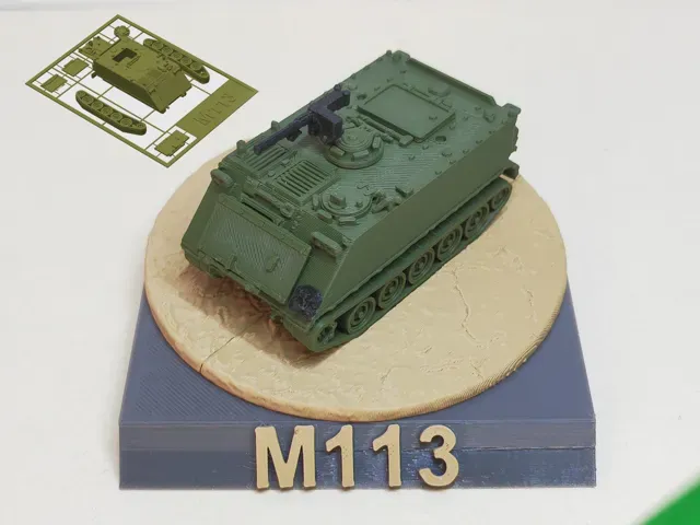 M113装甲输送车套卡|1/72tank|