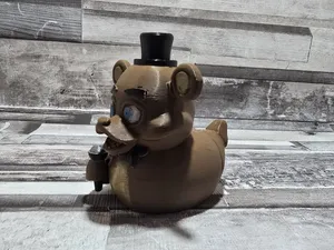 Freddy bear as Freddy Fazduck Halloween model
