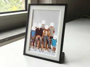 Photo Frame 10 x 15 , 4" x 6" Passeartout portrait