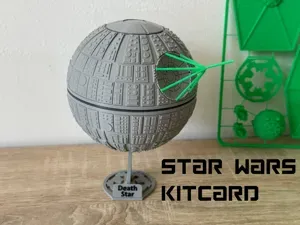 Highly Detailed Death Star– KitCard Model