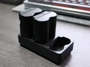 Fujifilm NP-W235 3-Battery Holder Gridfinity 2x1