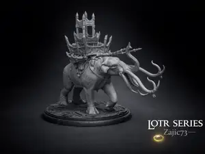 MÛMAK (Lord of The Rings - LOTR) olifant