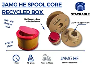 JAMG HE Spool Core Recycle Box –Storage Container